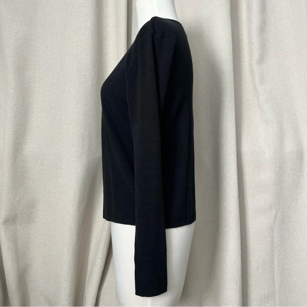 MOSCHINO Jeans Cardigan EU Size 38 US 4 Black